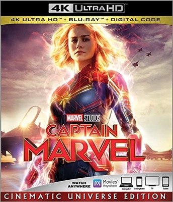 Captain Marvel 4K UHD 05/19 Blu-ray (Rental)