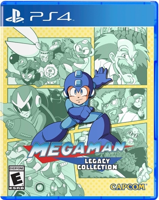 Megaman Legacy Collection PS4 Blu-ray (Rental)