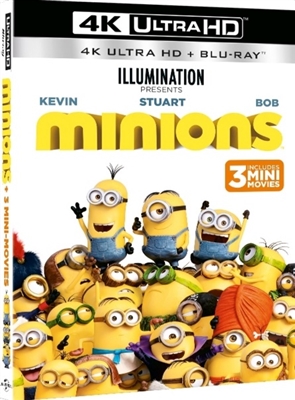 Minions 4K UHD Blu-ray (Rental)