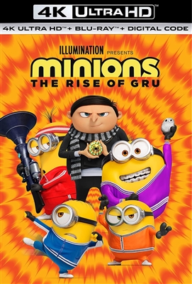 Minions: The Rise of Gru 4K UHD 08/22 Blu-ray (Rental)