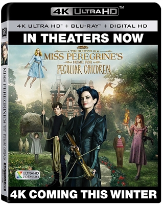 Miss Peregrine's Home for Peculiar Children 4K UHD Blu-ray (Rental)