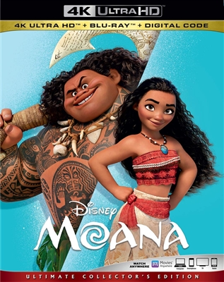 Moana 4K UHD Blu-ray (Rental)