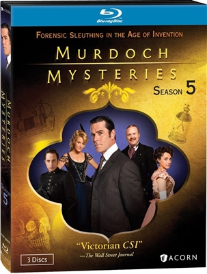 Murdoch Mysteries: Season 5 Disc 1 Blu-ray (Rental)