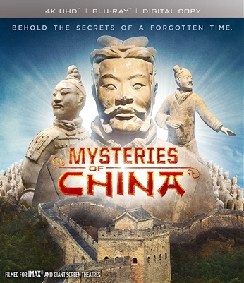 Mysteries of Ancient China 4K 09/17 Blu-ray (Rental)