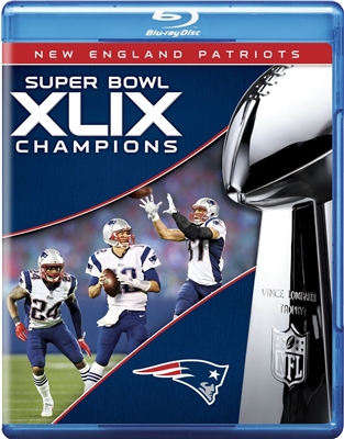 NFL Super Bowl Champions XLIX: New England Patriots 10/15 Blu-ray (Rental)