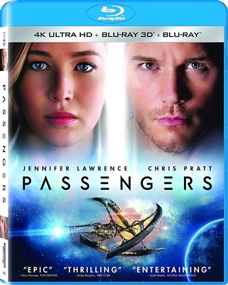 Passengers 3D Blu-ray (Rental)