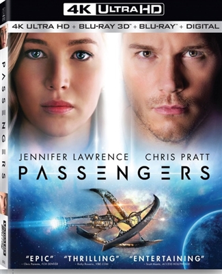 Passengers 4K UHD Blu-ray (Rental)