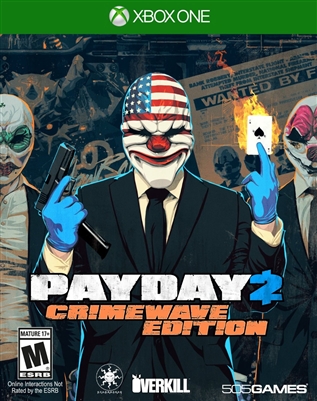 Payday 2 Crimewave Xbox One Blu-ray (Rental)