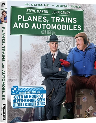 Planes, Trains & Automobiles 4K UHD 10/22 Blu-ray (Rental)