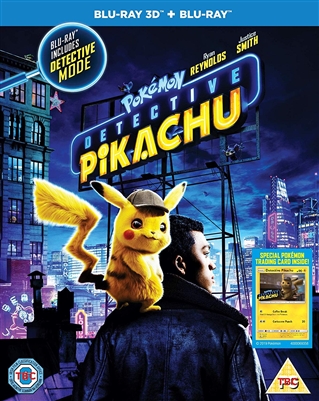 Pokemon Detective Pikachu 3D 07/19 Blu-ray (Rental)