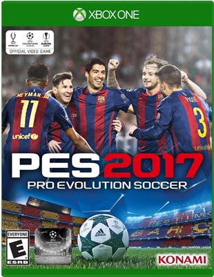 Pro Evolution Soccer 2017 - Xbox One Standard Blu-ray (Rental)