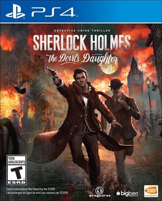 Sherlock Holmes: The Devil's Daughter PS4 Blu-ray (Rental)