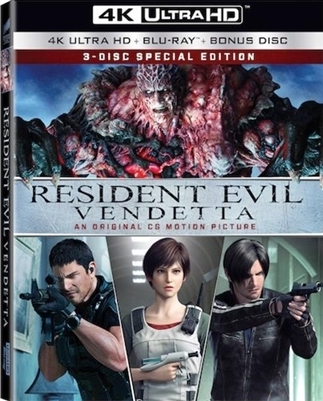 Resident Evil: Vendetta 4K UHD Blu-ray (Rental)