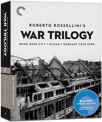 Roberto Rossellini's War Trilogy - Rome Open City Blu-ray (Rental)