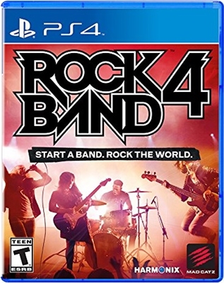 Rock Band 4 PS4 Blu-ray (Rental)