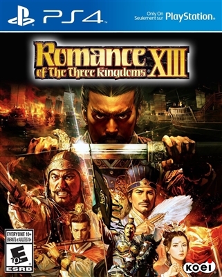 Romance of the Three Kingdoms XIII PS4 Blu-ray (Rental)
