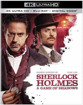 Sherlock Holmes: A Game of Shadows 4K UHD 07/20 Blu-ray (Rental)