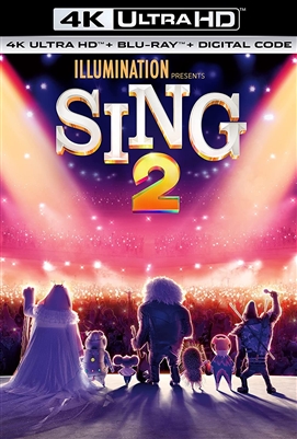 Sing 2 4K UHD 02/22 Blu-ray (Rental)