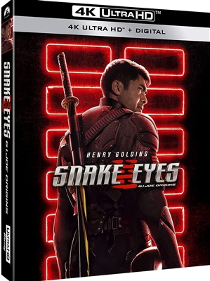 Snake Eyes: G.I. Joe Origins 4K UHD 08/21 Blu-ray (Rental)