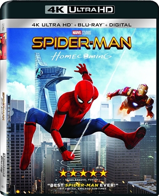 Spider-Man: Homecoming 4K UHD Blu-ray (Rental)