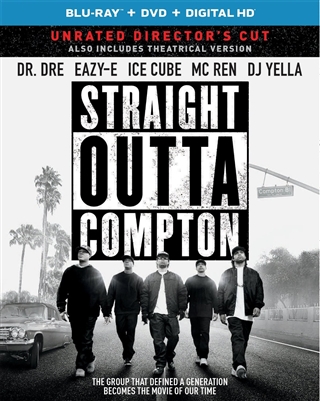 Straight Outta Compton 12/15 Blu-ray (Rental)