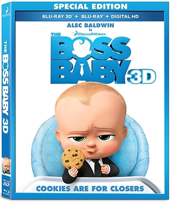 Boss Baby 3D 06/17 Blu-ray (Rental)