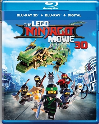 LEGO Ninjago Movie 3D Blu-ray (Rental)