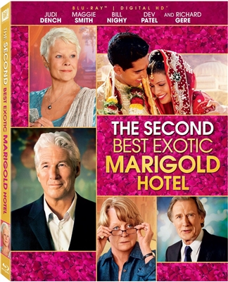 Second Best Exotic Marigold Hotel Blu-ray (Rental)