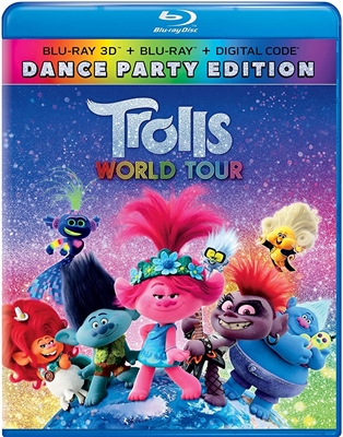Trolls World Tour 3D 06/20 Blu-ray (Rental)