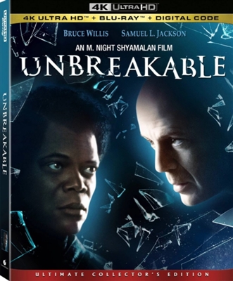 Unbreakable 4K UHD 09/21 Blu-ray (Rental)