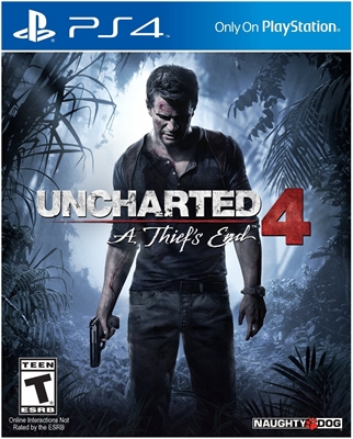 Uncharted 4: A Thief's End PS4 Blu-ray (Rental)