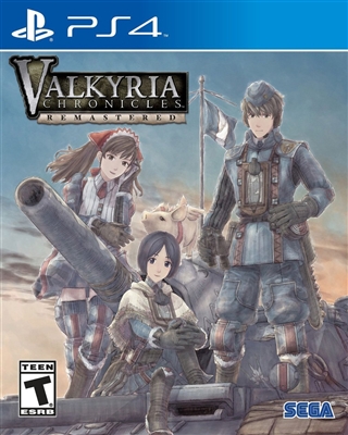 Valkyria Chronicles Remastered PS4 Blu-ray (Rental)