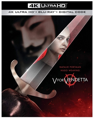 V for Vendetta 4K UHD 09/20 Blu-ray (Rental)