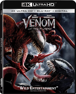 Venom: Let There Be Carnage 4K UHD 11/21 Blu-ray (Rental)
