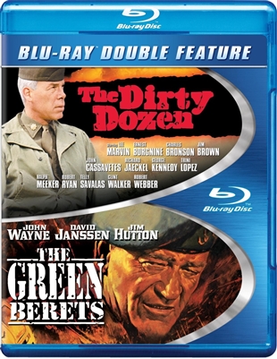 Dirty Dozen / The Green Berets 08/15 Blu-ray (Rental)
