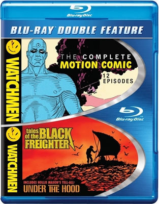 Watchmen: The Complete Motion Comic / Watchmen: Tales of the Black Freighter & Under the Hood 08/15 Blu-ray (Rental)