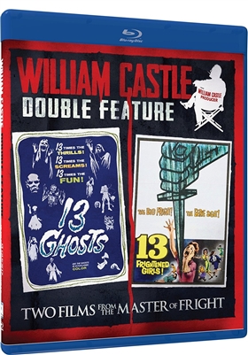 William Castle - 13 Ghosts & 13 Frightened Girls Blu-ray (Rental)