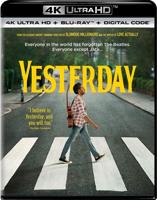 Yesterday 4K UHD 08/19 Blu-ray (Rental)