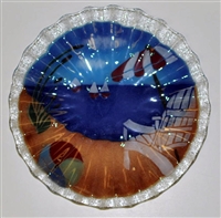 10.75 inch Bold Beach Scene Plate