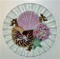10.75 inch Sea Shell Plate