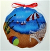 7 inch Bold Beach Scene Suncatcher