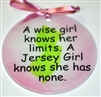 Jersey Girl limits none suncatcher pink