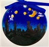 Starry City Night Suncatcher