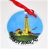 Sandy Hook Light House Suncatcher/Ornament