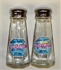 Any Town Beach Badge Salt and Pepper Shakers