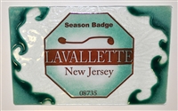 Any Town Beach Badge Seafoam Small Tray (Insert Only)