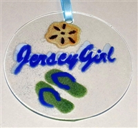 Blue Jersey Girl Suncatcher