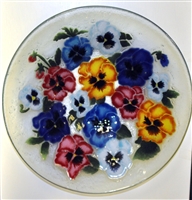 Bold Pansy 15 inch Bowl