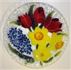 Bold Spring Floral 9 inch Plate