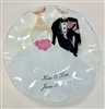 Bride and Groom 9 inch Bowl Custom